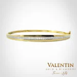 Women's Gold Bangle 8130 – yellow gold