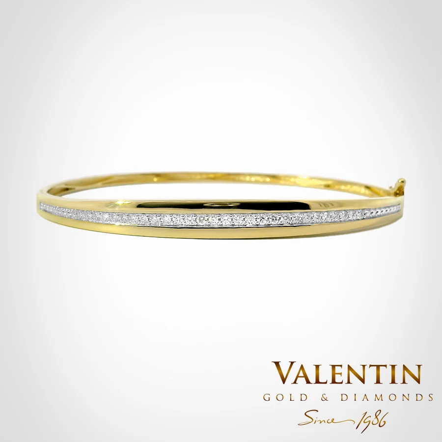 8130 Y 0.38 Women's Gold Bangle 8130 – yellow gold