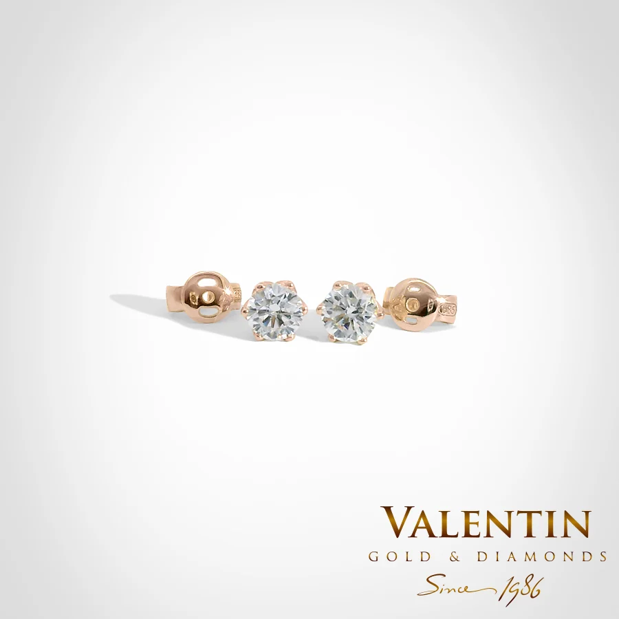 Gold Earrings 7592 – rose gold
