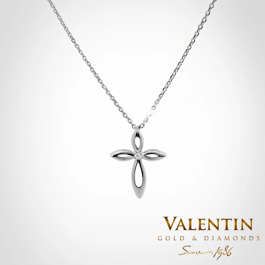 Gold Cross 6516 – white gold