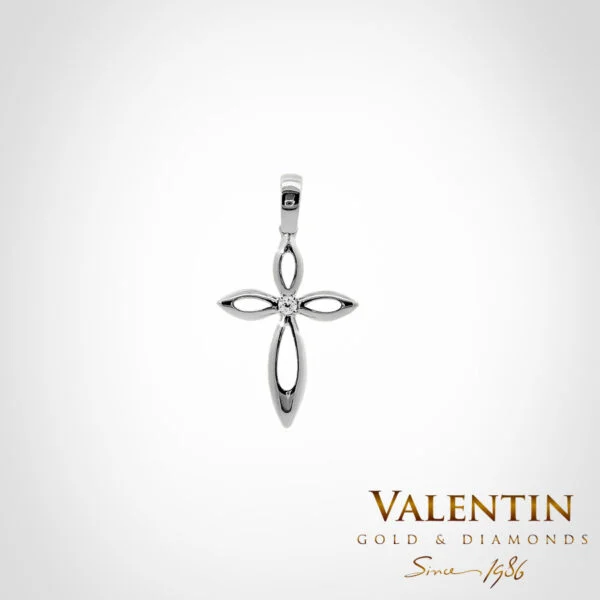 Gold Cross 6516 – white gold