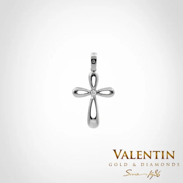 Gold Cross 6437 – white gold
