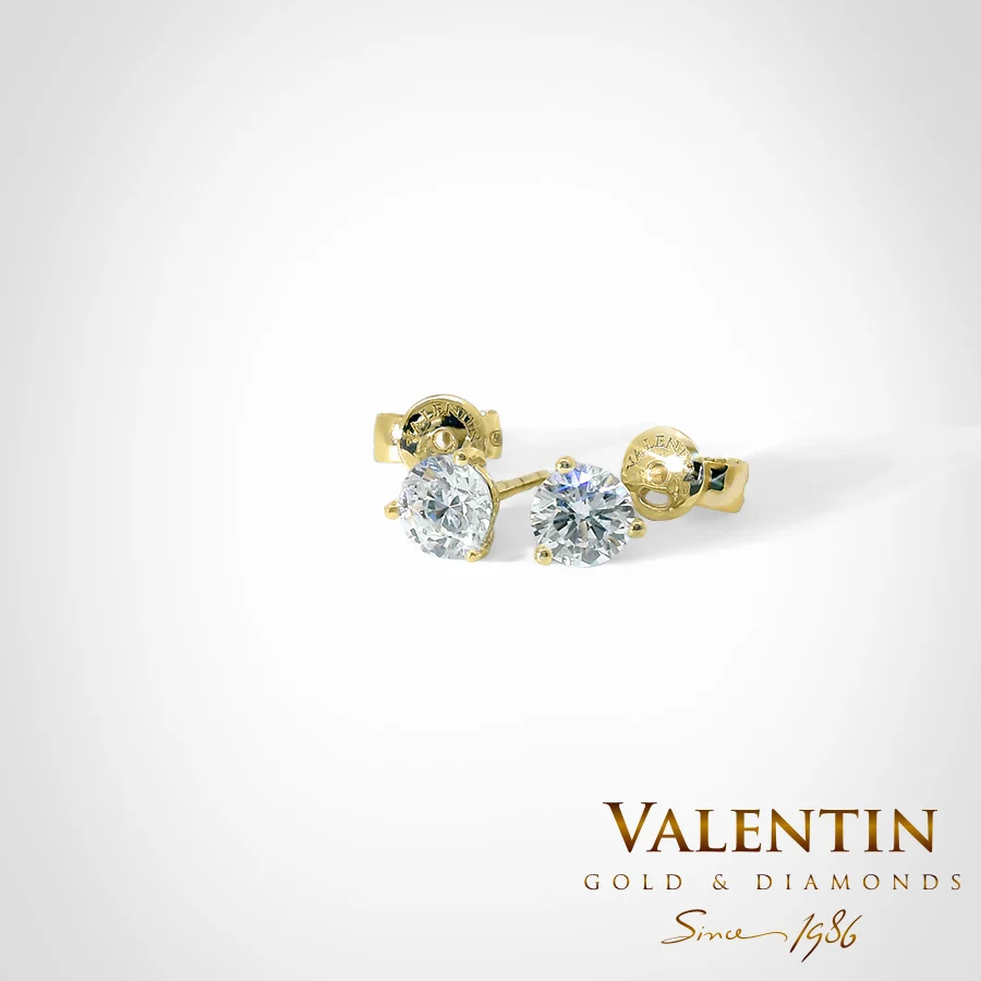 Gold Earrings 7413 – yellow gold