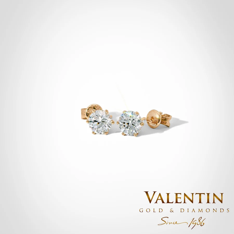 Gold Earrings 7591 – rose gold