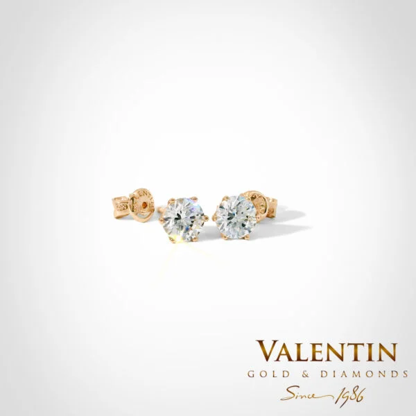 Gold Earrings 7591 – rose gold