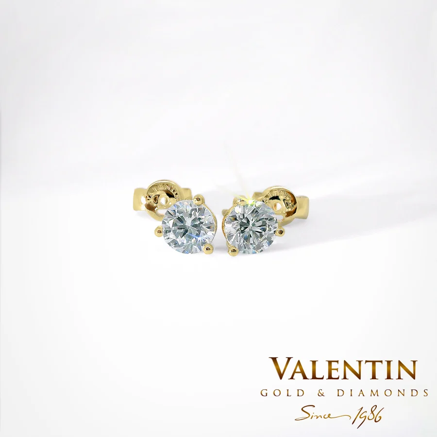 Gold Earrings 7440 – yellow gold