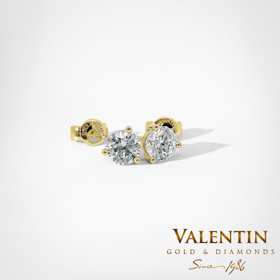 Gold Earrings 7440 – yellow gold