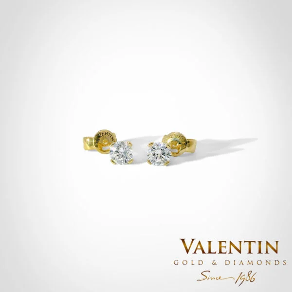 Gold Earrings 7595 – yellow gold