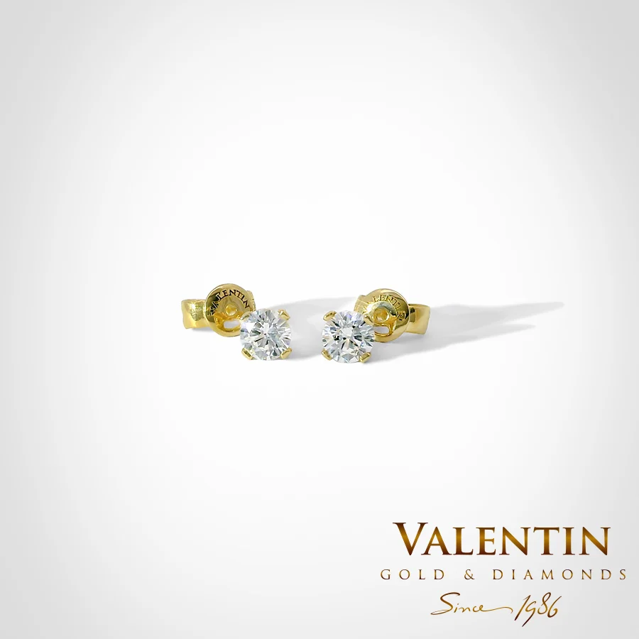 Gold Earrings 7595 – yellow gold