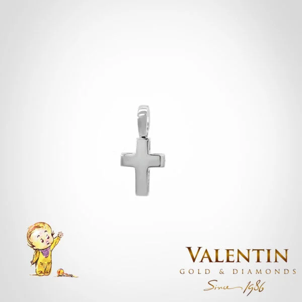 Children's Gold Pendant 68154 – white gold