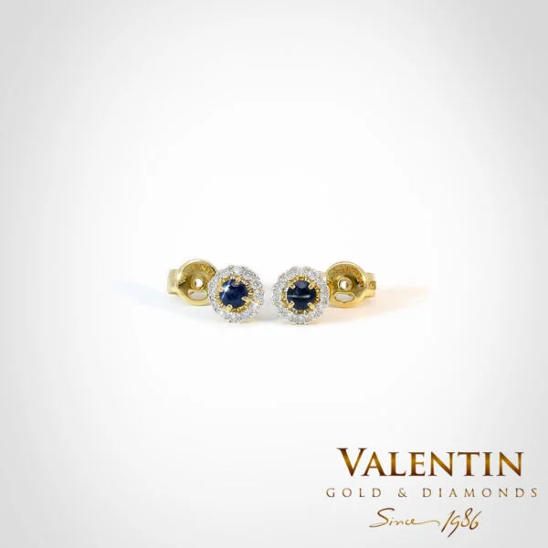 Gold Earrings 7597 – yellow gold