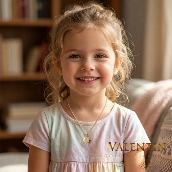 Children's Gold Pendant 6809