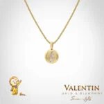 Children's Gold Pendant 6809 – yellow gold