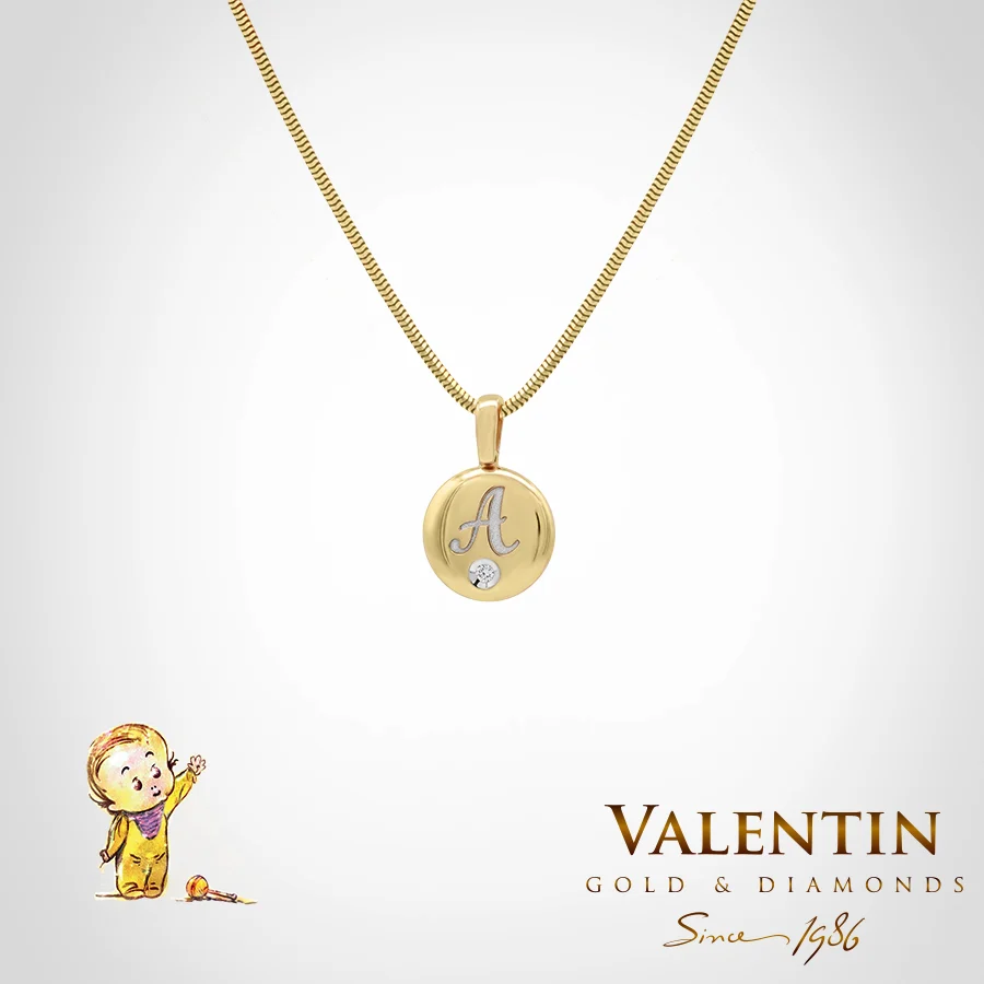 6809 Yellow Children's Gold Pendant 6809 – yellow gold