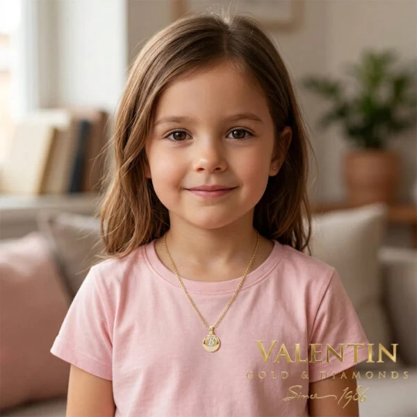 Children's Gold Pendant 6809