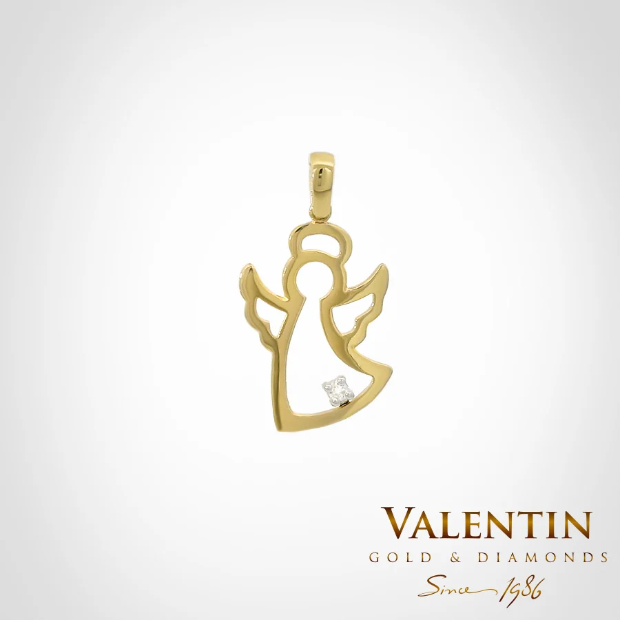 6376 Yellow Gold Pendant 6376 – yellow gold