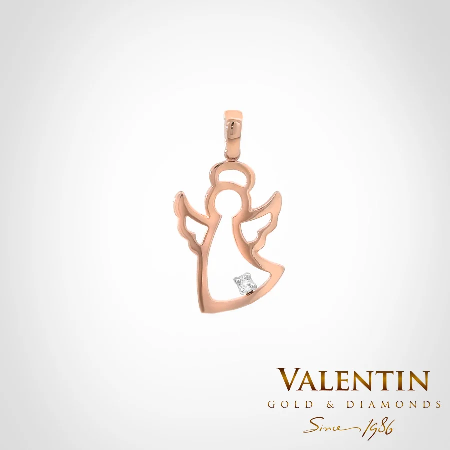Gold Pendant 6376 – rose gold