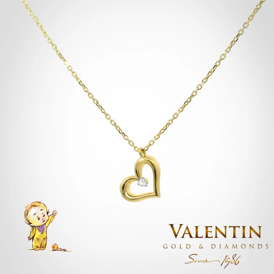 Children's Gold Pendant 6844 – yellow gold