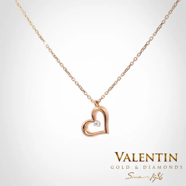 Gold Pendant 6844 – rose gold