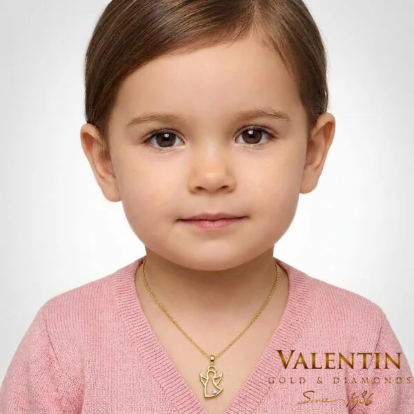 Children's Gold Pendant 6376