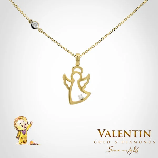 Children's Gold Pendant 6376