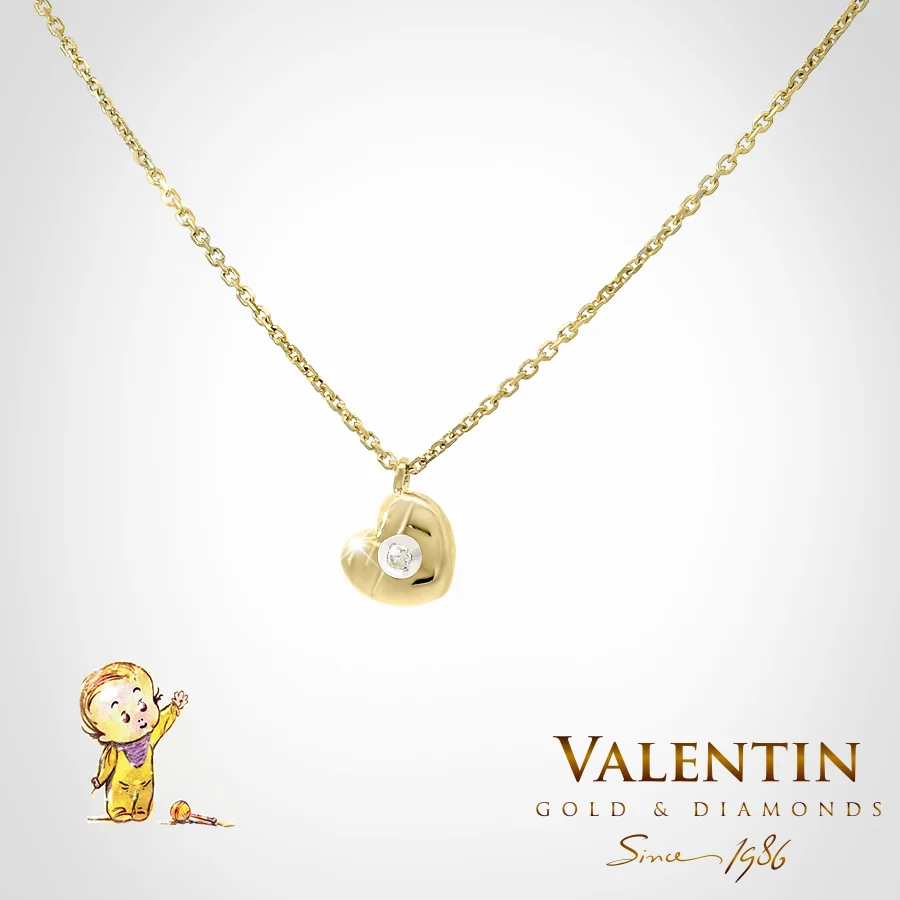 Children's Gold Pendant 6756 – yellow gold