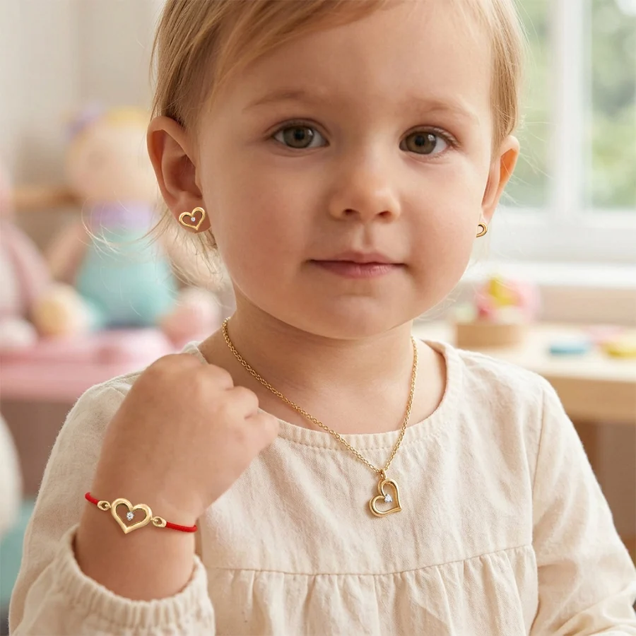 Children's Gold Pendant 6844