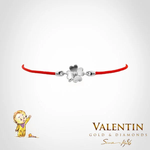 Children's Gold Bracelet 8190 – white gold