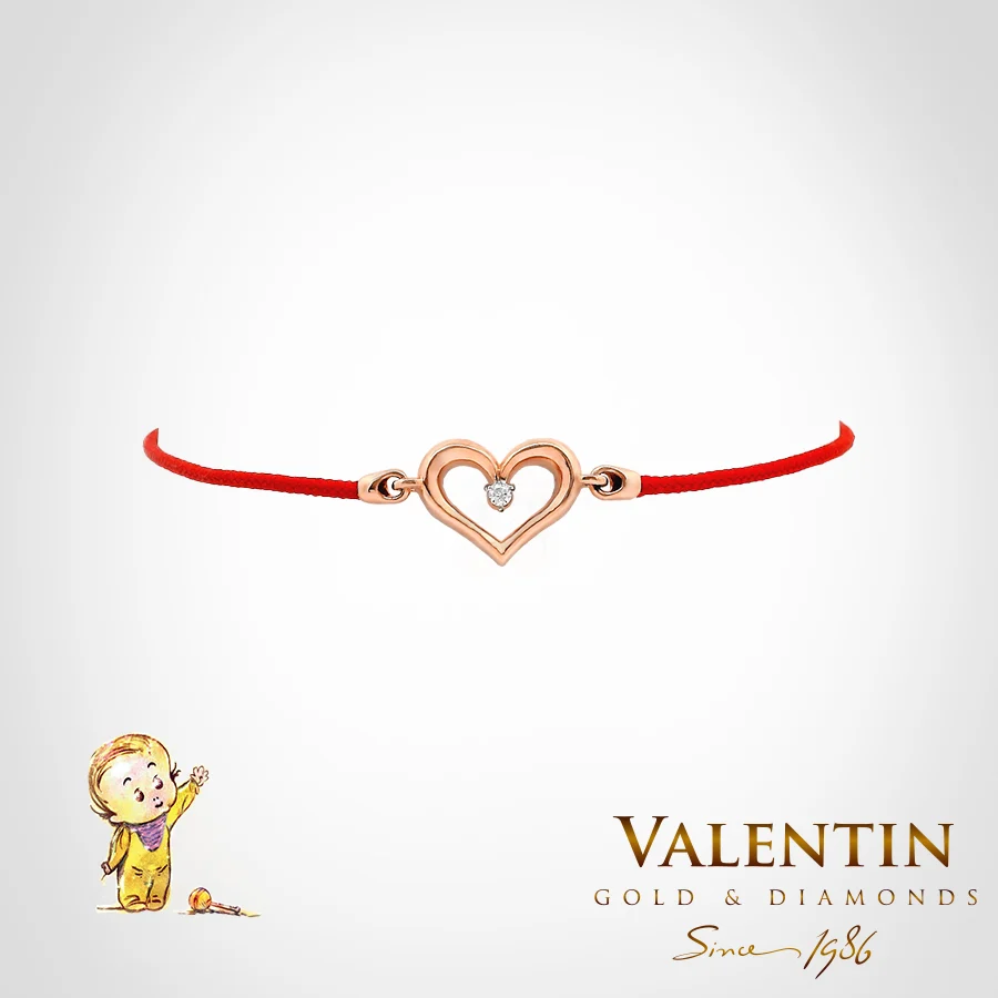 Children's Gold Bracelet 8266 – rose gold