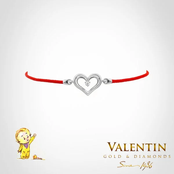Children's Gold Bracelet 8266 – white gold