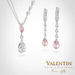 Pear with Diamond FVP Collection 6939- 1 7630-2