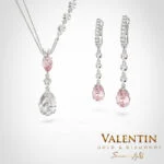 Pear with Diamond FVP Collection 6939- 1 7630-2