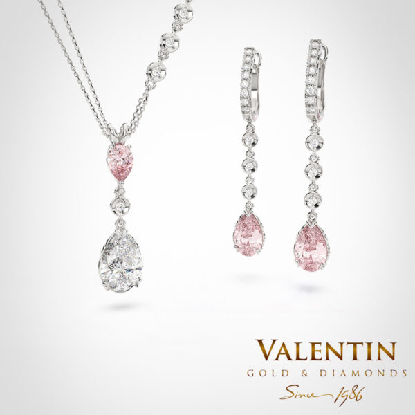 Колекция Pear with Diamond FVP 6939- 1 7630-2