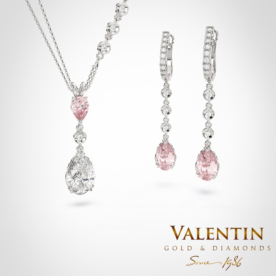Колекция Pear with Diamond FVP 6939- 1 7630-2