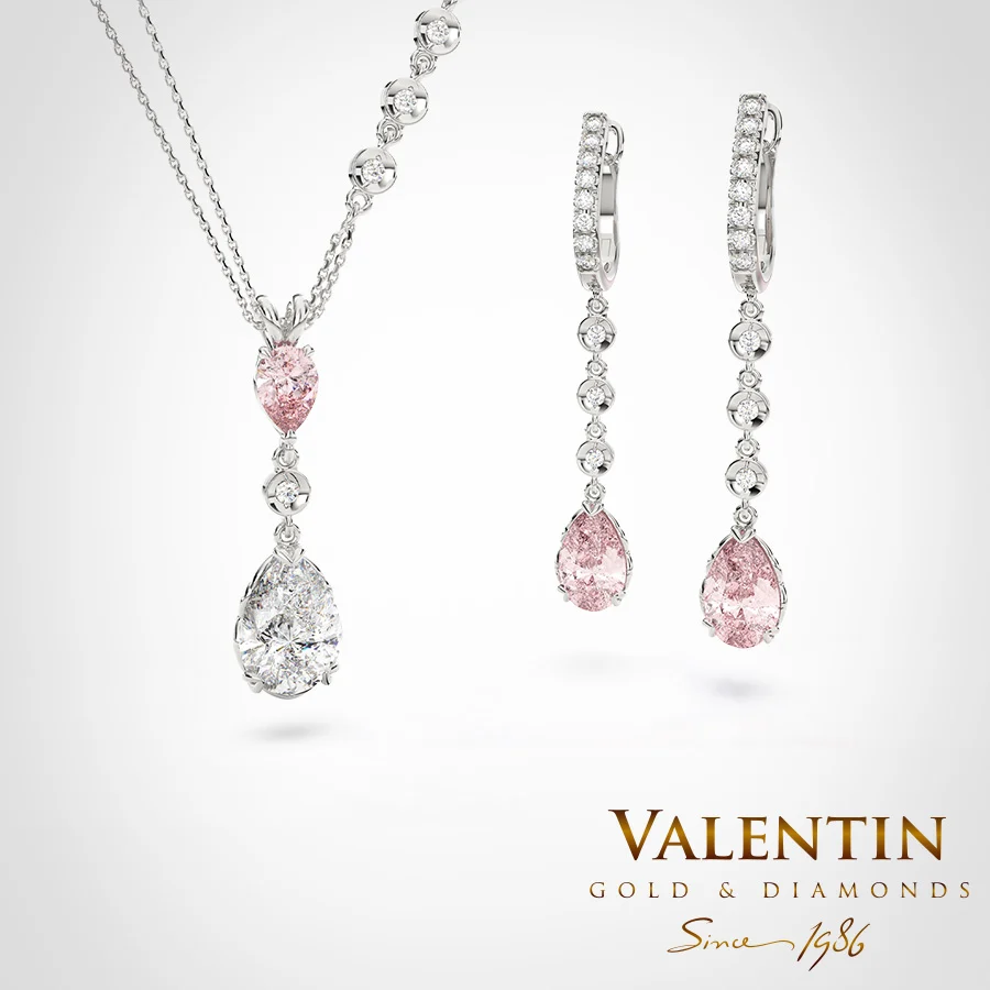 Колекция Pear with Diamond FVP 6939- 1 7630-2