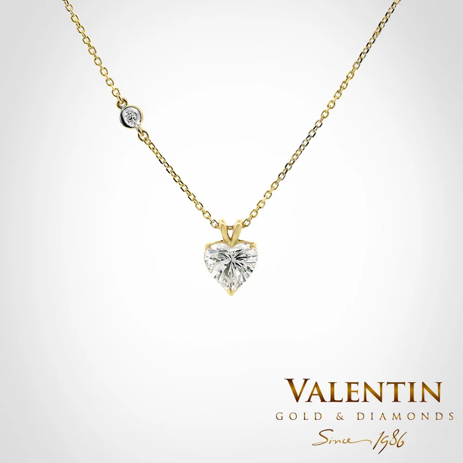Light Heart Gold Pendant 6961 – yellow gold