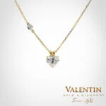 Light Heart Gold Pendant 6961 – yellow gold