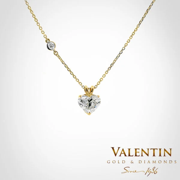 Light Heart Gold Pendant 6961 – yellow gold