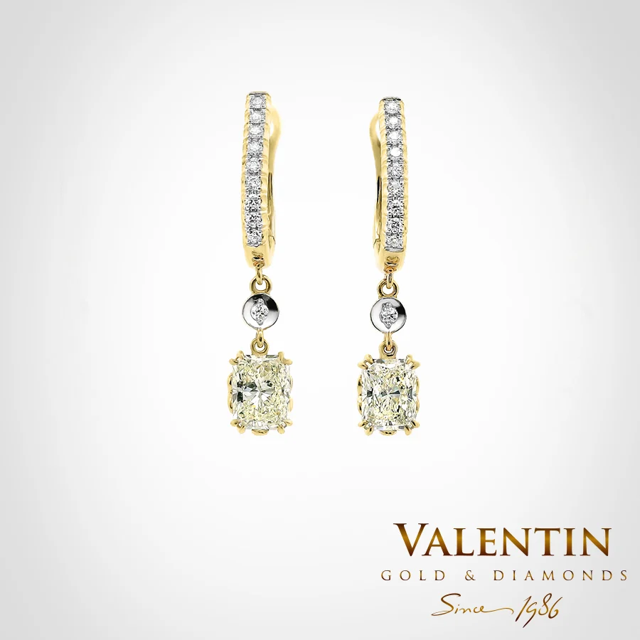 Light Radiant Gold Earrings 7631 – yellow gold
