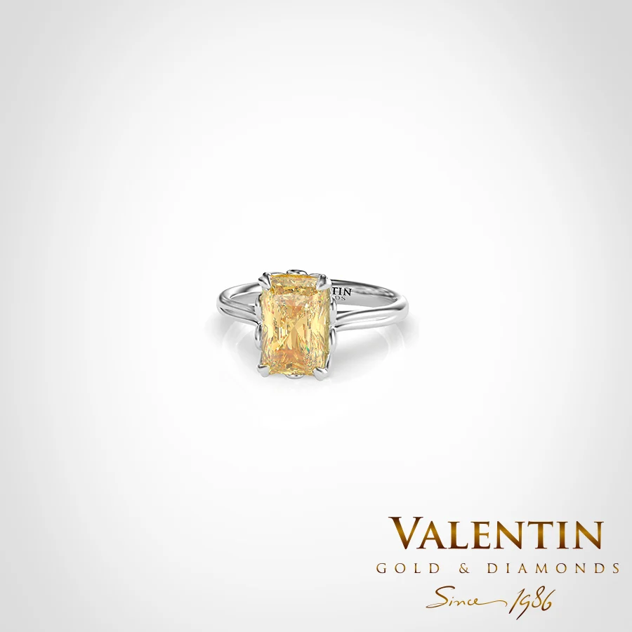 Годежен пръстен Yellow Radiant 4775-1