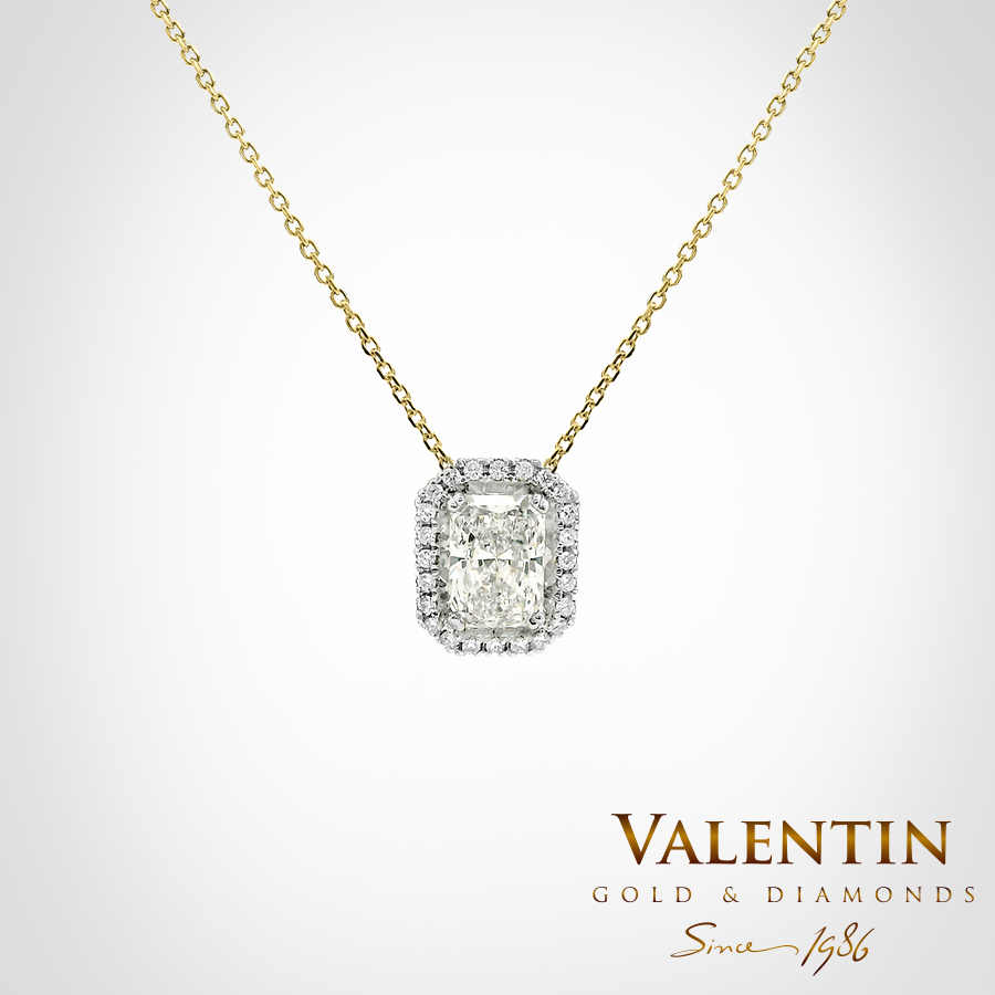 Златен медальон Light Diamond Lab 6956 – жълто злато