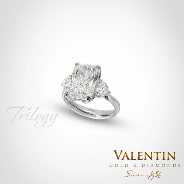 Radiant Lab Gold Ring 4766-3 – white gold