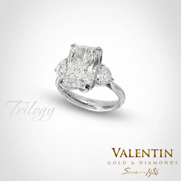 Radiant Lab Gold Ring 4766-3 – white gold