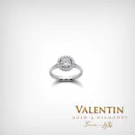 Diamond Engagement Ring 4780-1 – white gold