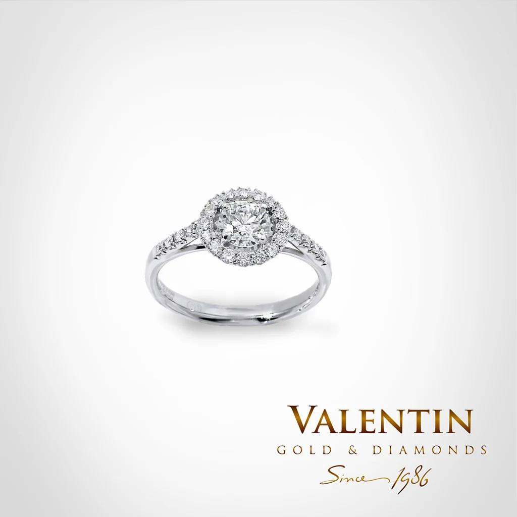 Diamond Engagement Ring 4780-2 – white gold