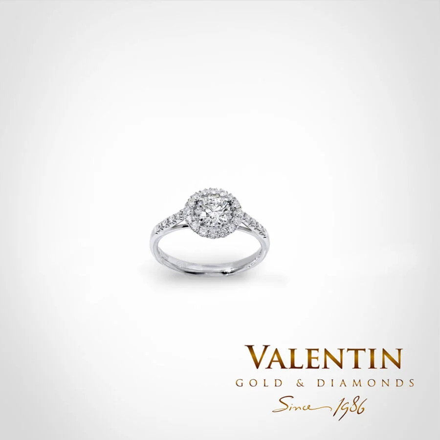 Diamond Engagement Ring 4780-2 – white gold