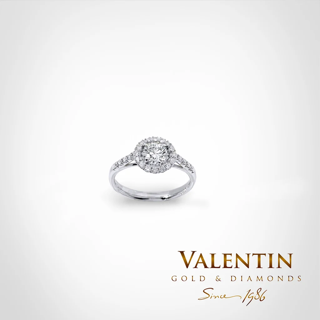 Diamond Engagement Ring 4780-2 – white gold