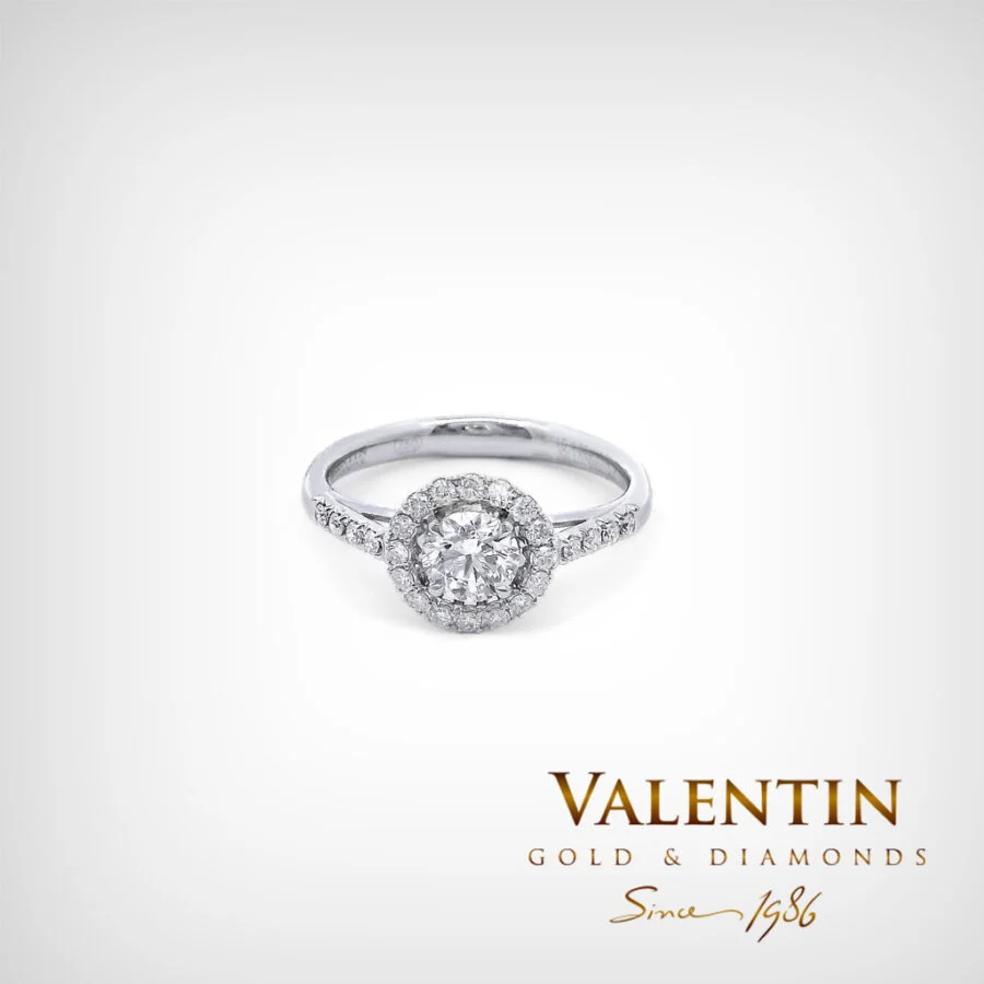 Diamond Engagement Ring 4780-2 – white gold