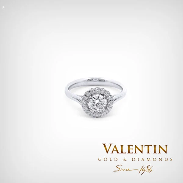 Diamond Engagement Ring 4780-1 – white gold