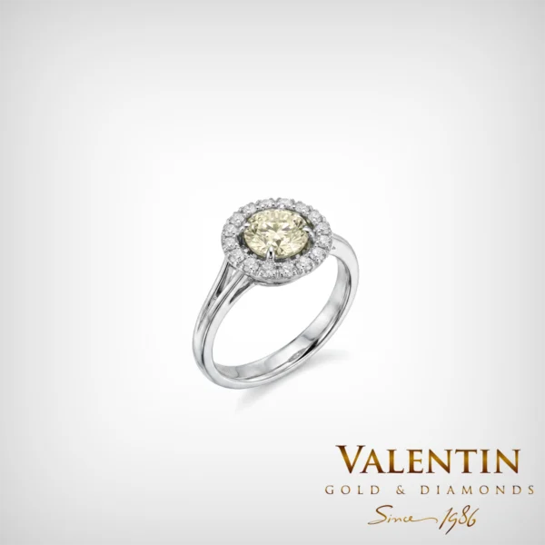 Diamond Engagement Ring 4780-1 – white gold
